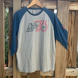 Men’s UA 3/4 sleeve patriotic tshirt